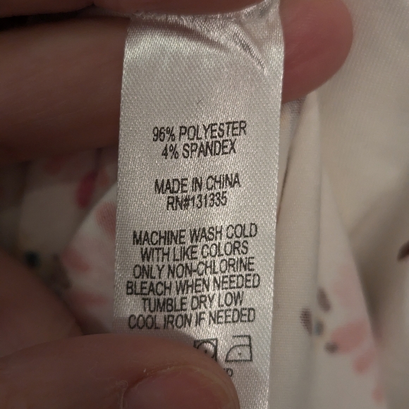 NWT Nine Britton Floral Knit mini cream coral Strappy skater beachy Dress sz XLP - Picture 13 of 14